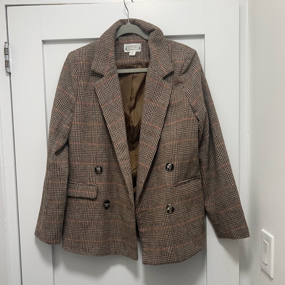 Vici Jackets & Blazers - Oversize Plaid Blazer